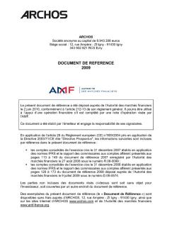 DDR Archos 2009 final Word pour dépôt le 2 juin 2010 JA ...