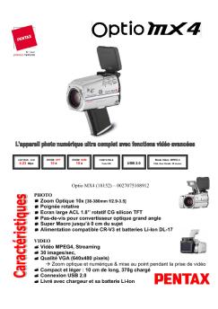 PHOTO Poignée rotative Ecran large ACL 1.8'' rotatif CG silicon TFT ...