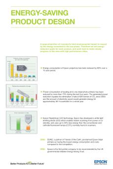 A large proportion of a product's total environmental impact ...