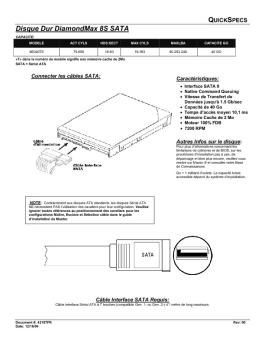 DiamondMax 10 SATA QuickSpecs