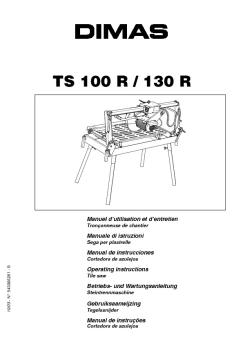 OM, TS 100 R, TS 130 R, FR, 2003-10, 543 06 62-81 - Husqvarna