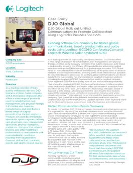 DJO Global - Logitech