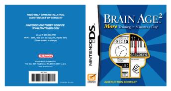 INSTRUCTION BOOKLET - Nintendo