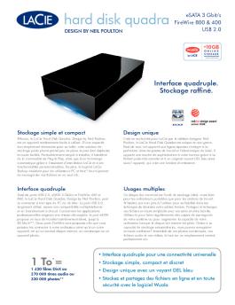 hard disk quadra - LaCie