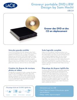Portable DVD USB v2 Datasheet - LaCie