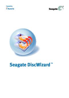 Guide de l'utilisateur de Seagate DiscWizard