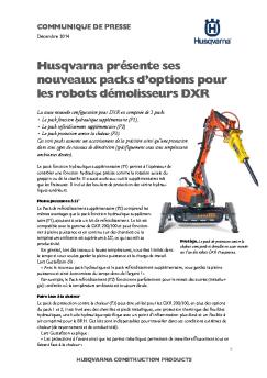 Husqvarna présente ses nouveaux packs d'options pour les robots ...
