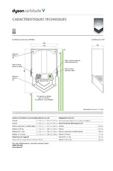 caractéristiques techniques - Dyson