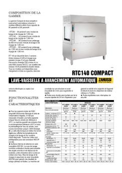 LAVE-VAISSELLE A AVANCEMENT AUTOMATIQUE