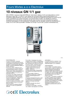 Fours Mixtes a-o-s Electrolux