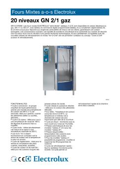 Fours Mixtes a-o-s Electrolux