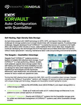Exos Corvault Autoconfigwithquantastor V2