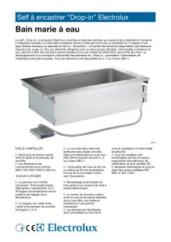 Self à encastrer 
