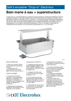 Self à encastrer 