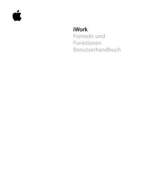 iWork Formeln und Funktionen Benutzerhandbuch - Support