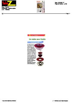 FR 171104 TELE%20Z Express%20Your%20chef Bol%20Multifonctions