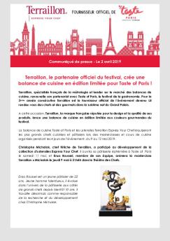 Fr 190401 Cp Taste Of Paris