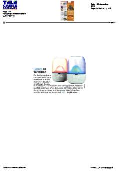 FR 20181203 TELE%20CABLE%20SATELLITE Homni