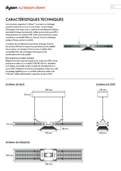 caractéristiques techniques - Dyson