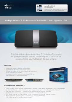 Linksys EA4500 I Routeur double bande N900 ... - eBizness Services