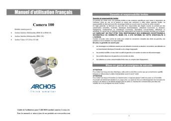 Manuel d'utilisation Français