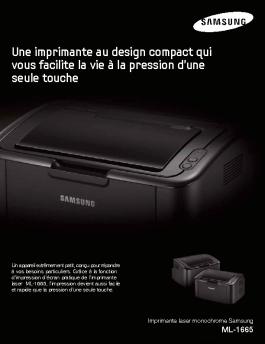 Une imprimante au design compact qui vous facilite la vie à la ...