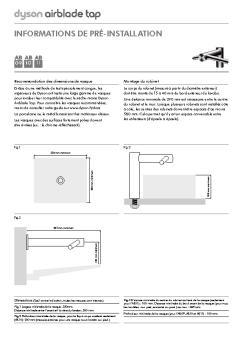 informations de pré-installation - Dyson