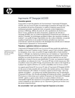 Imprimante HP Designjet L65500