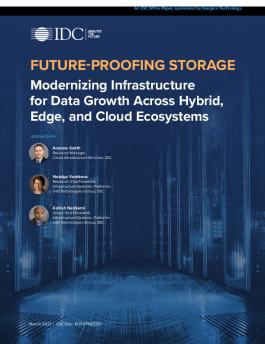 Future Proofing Storage Idc