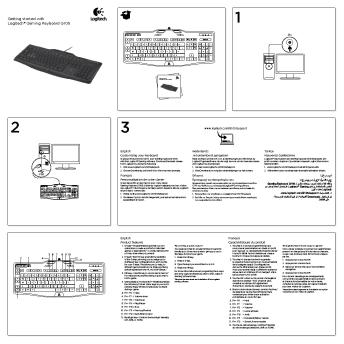 Getting started with Logitech® Gaming Keyboard G105