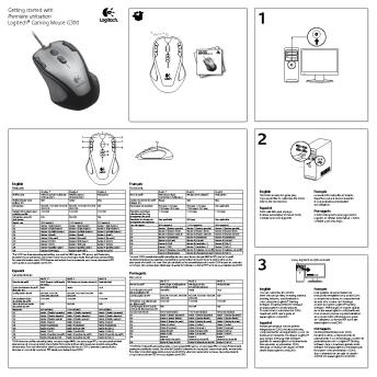 Getting started with Logitech® Gaming Mouse G300