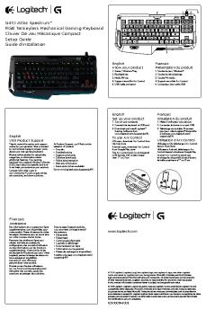 G410 Atlas Spectrum™ RGB Tenkeyless Mechanical - Logitech