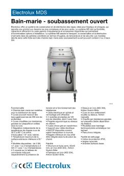 Electrolux MDS
