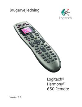 Brugervejledning (PDF) - Logitech