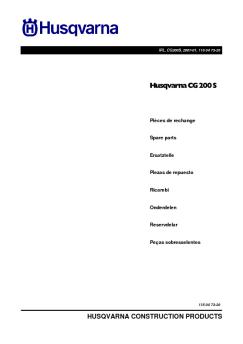 IPL, CG200S, Husqvarna, 2007-01