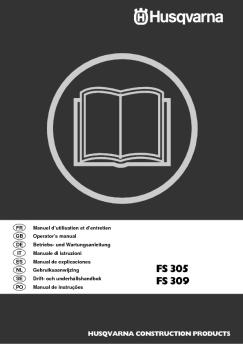 OM, FS305, FS309, FS300series, Husqvarna, FR, 2007-01