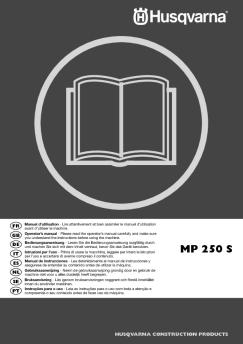 OM, MP250 S, MP 250 S, 2010-02, FR, EN, DE, IT, ES, NL ... - Newloc