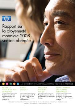 Rapport sur la citoyenneté mondiale 2008 - version abrégée