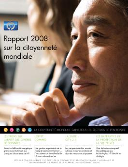 Rapport 2008 sur la citoyenneté mondiale