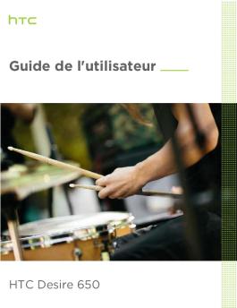 HTC Desire 650 User Guide FRA