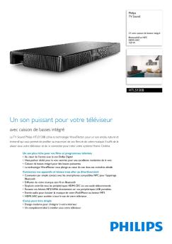 Leaflet HTL5130B_12 Released France (French) High-res ... - Philips