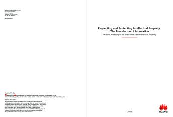 Huawei Ipr White Paper 2020 En