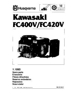 IPL, Kawasaki FC 400 V, FC 420 V, 1990-01, Lawn ... - Husqvarna