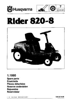 IPL, Rider 820-8, 1990-05 - Smaf Touseau