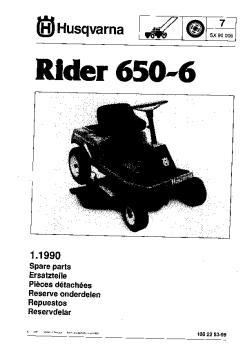 IPL, Rider 650-6, 1990-03 - Smaf Touseau