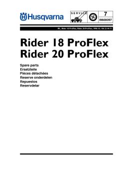 rider 18/20 proflex - Motoculture Jean