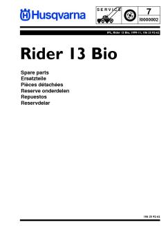 IPL, Rider 13 Bio, 1999-11 - Husqvarna