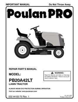 repair parts - Husqvarna