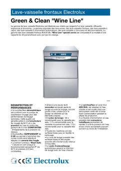Lave-vaisselle frontaux Electrolux