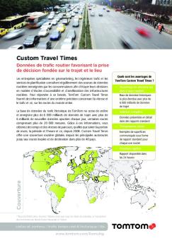 Custom Travel Times - TomTom